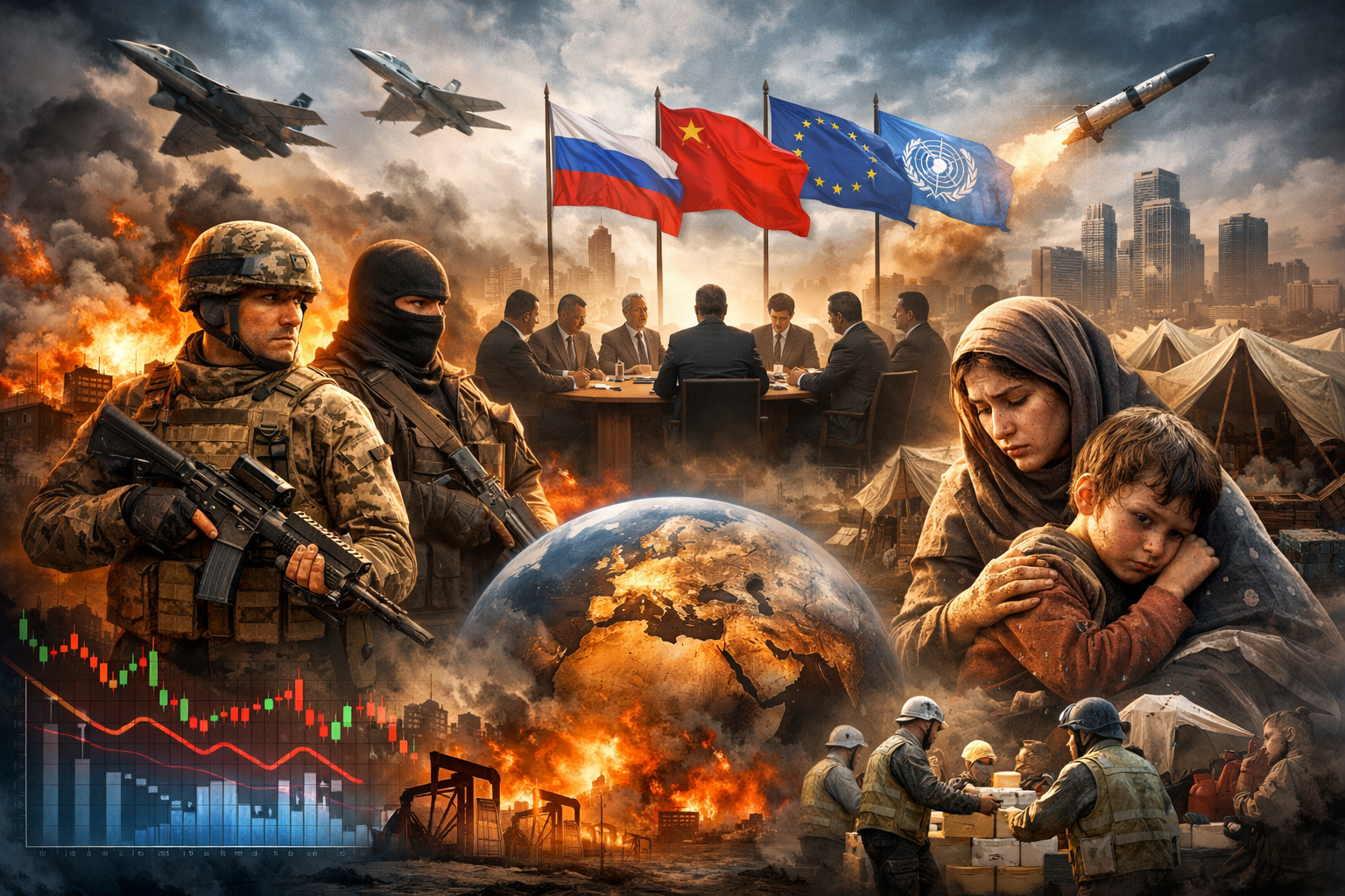 Konflik Dunia Picu Kekhawatiran Global