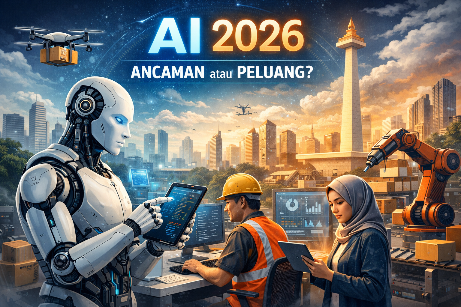 Revolusi AI 2026: Ancaman atau Peluang? Ini Dampaknya bagi Dunia Kerja di Indonesia