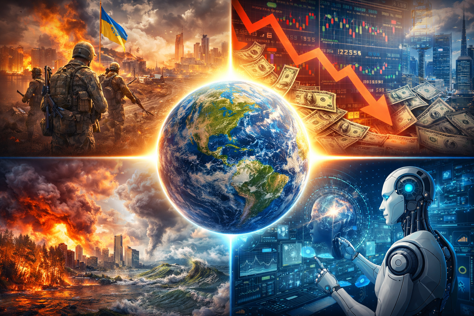 Dunia di Persimpangan: Ketidakpastian Global dan Harapan Pemulihan