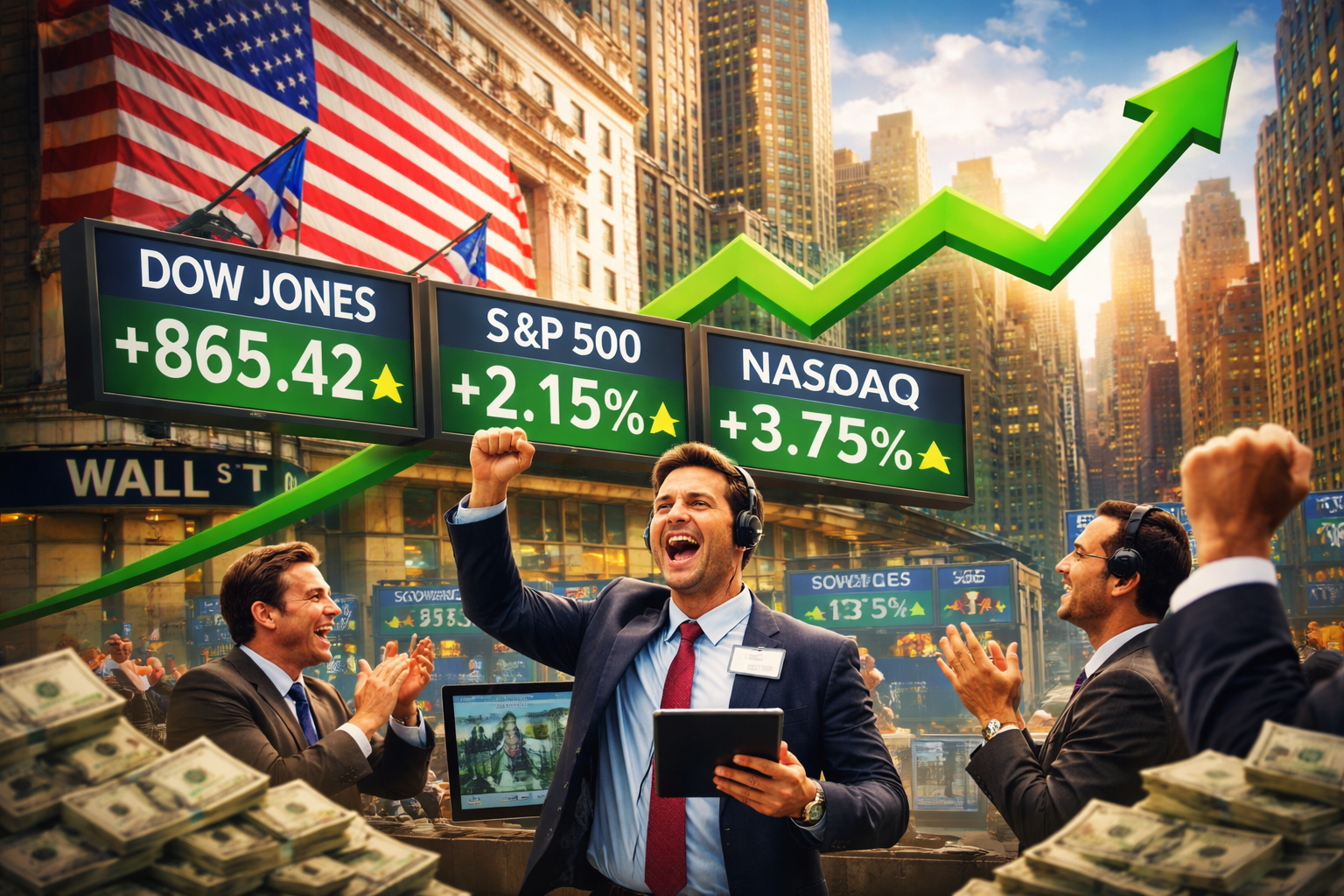 Saham Amerika Serikat Melonjak Drastis, Investor Optimistis Hadapi Pemulihan Ekonomi