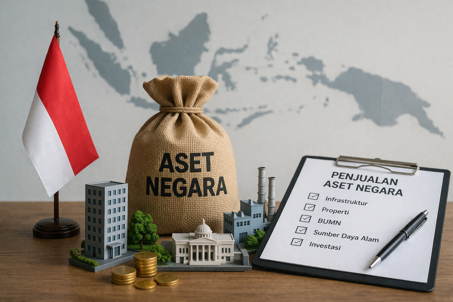 Indonesia Pertimbangkan Saran Donald Trump Terkait Penjualan Aset Negara