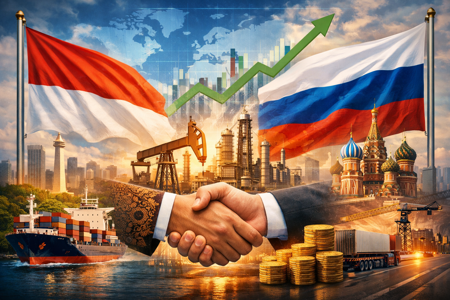 Rusia Siap Bantu Indonesia Perkuat Sektor Ekonomi