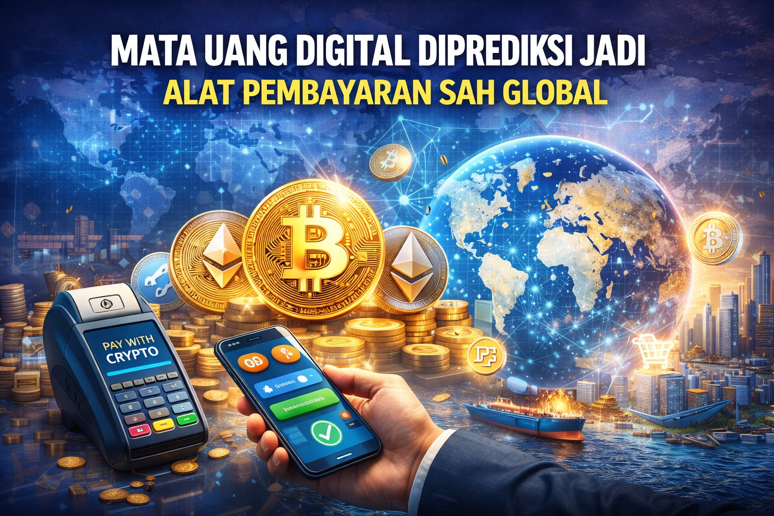 Mata Uang Digital Diprediksi Jadi Alat Pembayaran Sah Global