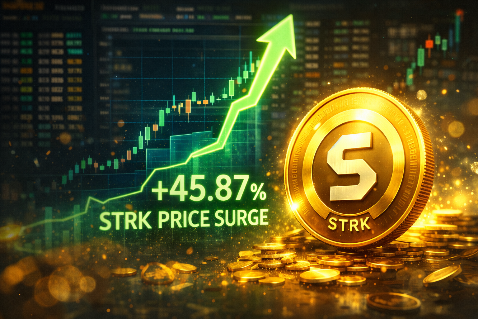 Harga Koin STRK Melonjak Tajam, Isu Proyek Baru Picu Lonjakan Minat Investor