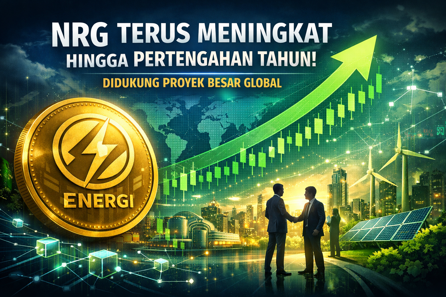 NRG Diprediksi Terus Menguat hingga Pertengahan Tahun, Didukung Proyek Besar Berskala Global